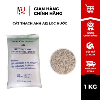 Cát thạch anh slanper lọc nước dạng túi 1kg a12