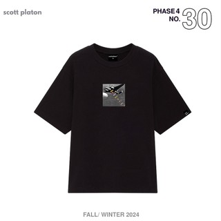 Scott Platon Áo thun Make Money Not War - Chất liệu cotton dày dặn đứng form