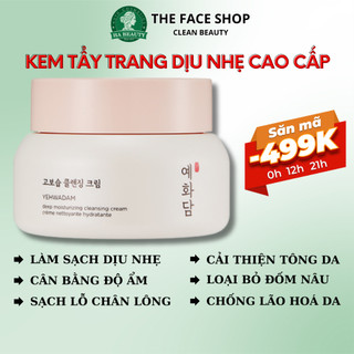 Kem tẩy trang dưỡng ẩm sạch sâu dịu nhẹ cho da nhạy cảm The Face Shop Yehwadam Deep Moisturizing Cleansing Cream 200ml