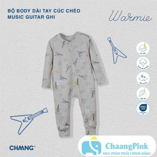 Chaang Bộ body dài tay cúc chéo Music AW2023D11