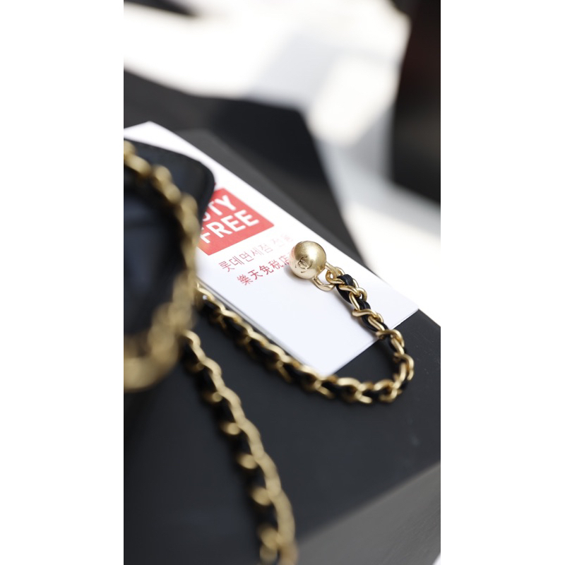 Túi Xách Chann Neo Mini Trắng Đen Đỏ Size 10.5  -  By Anh Dinh Phuong