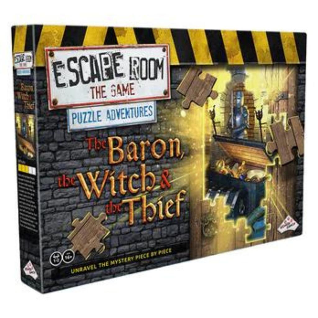 Trò chơi board game Escape Room The Game Puzzle Adventures The Baron The Witch & The Thief | board g