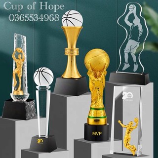 In ấn theo yêu cầu kỷ niệm chương bóng rổ cúp vàng vàng lưu niệm cúp bóng đá thể thao cup lưu niệm pha lê cờ giá rẻ xịn