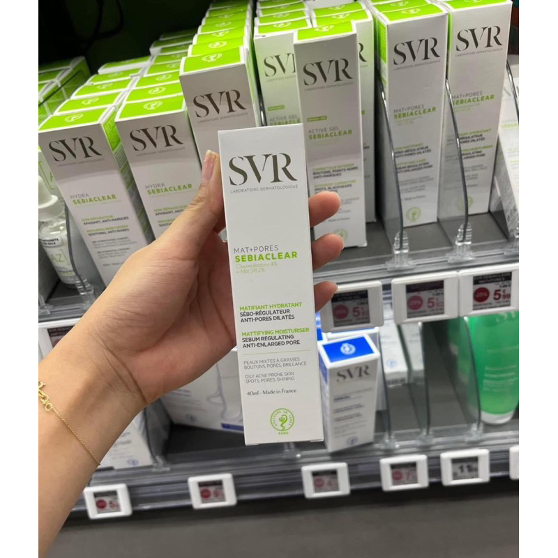 KEM DƯỠNG SVR ACTIVE GEL/MAT PORE
