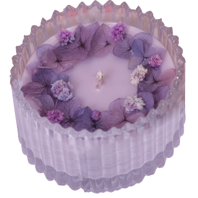 Có clip - Hộp quà hũ sọc trang trí hoa khô kèm diêm chuyên dụng, quà tặng ý nghĩa thư giãn