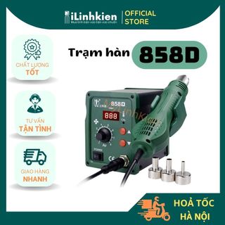 Trạm khò máy khò nhiệt 858D chính hãng gió mạnh chất lượng cao