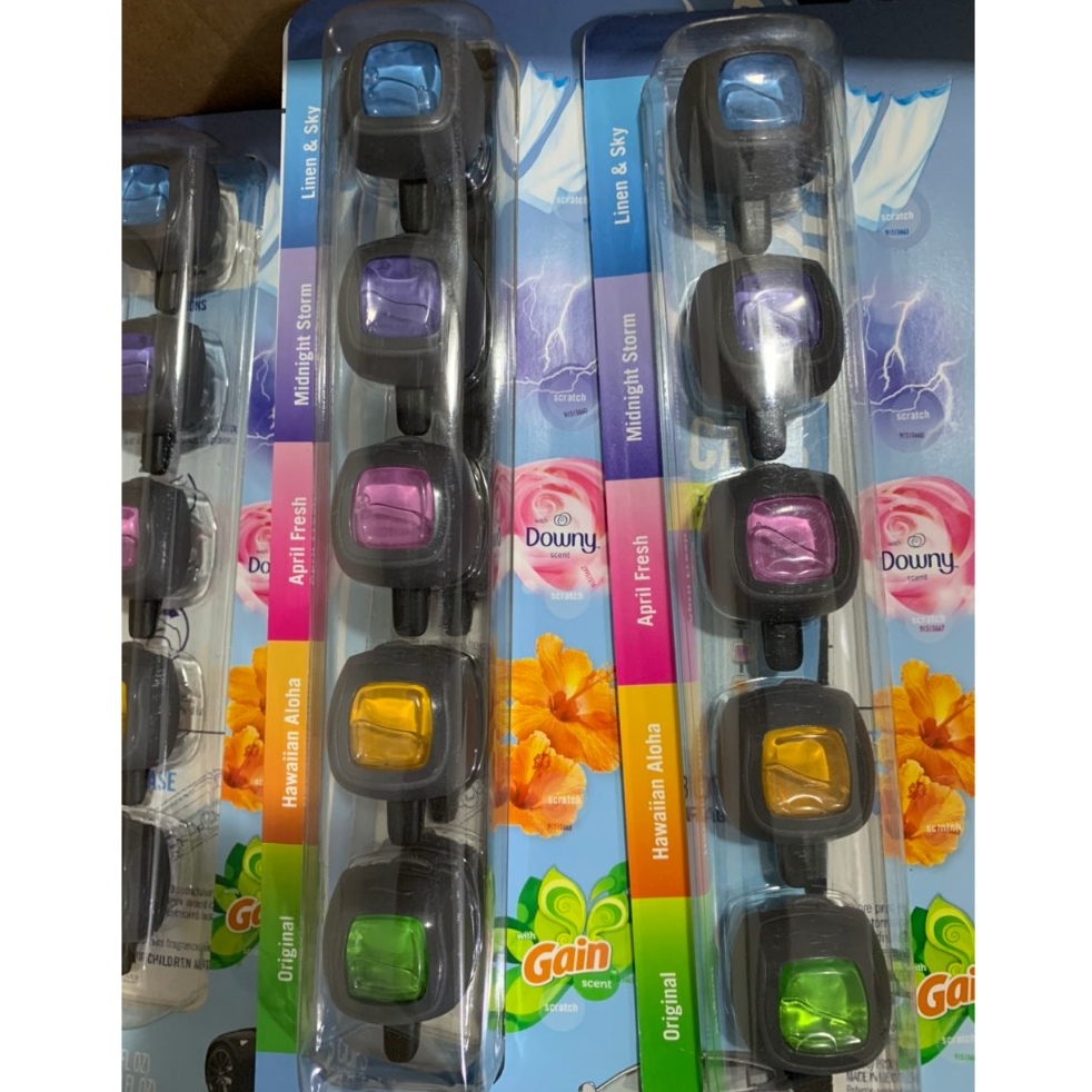 Nước Hoa Ô Tô Febreze Cao Cấp Kẹp Cửa Gió Điều Hòa Xe Hơi Febreze Car Vent Air Freshener_HÀNG MỸ