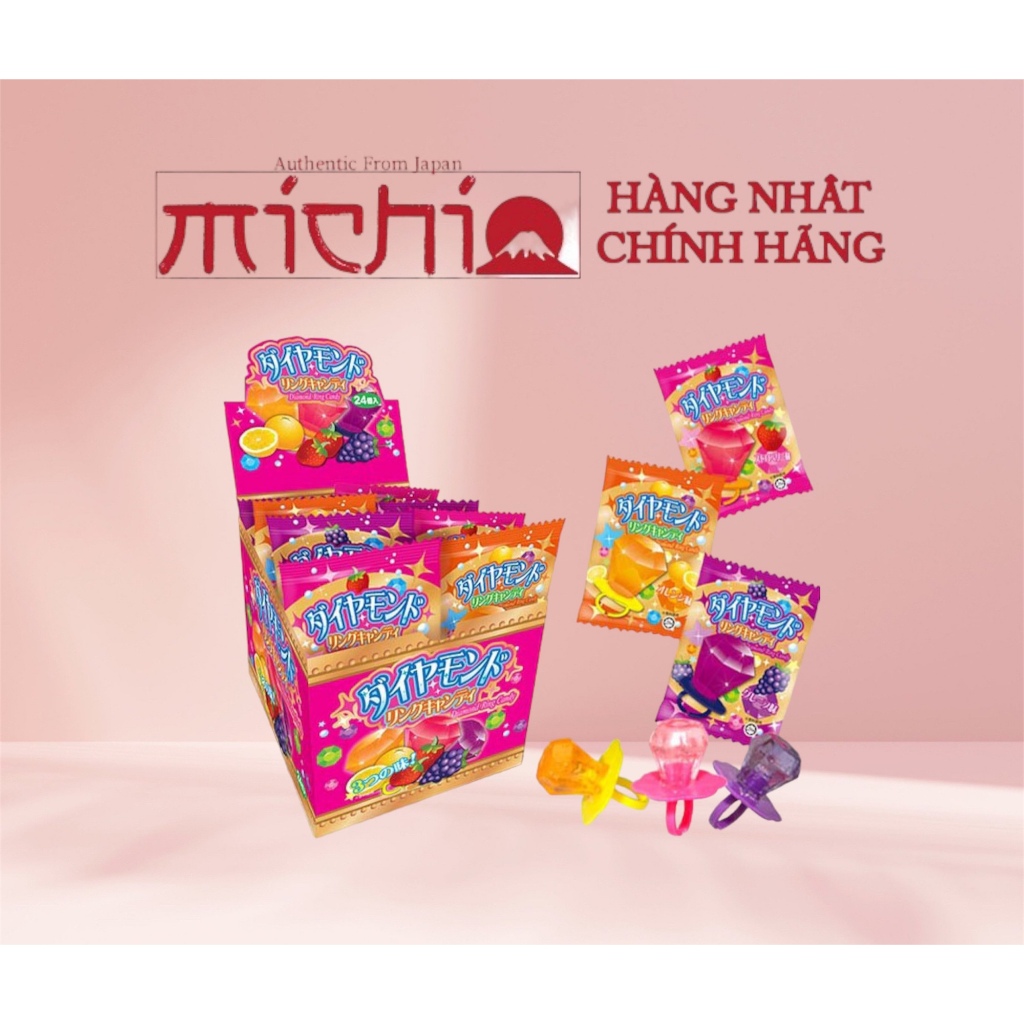 Kẹo nhẫn Yaokin Diamond Ring 10g Nhật Bản