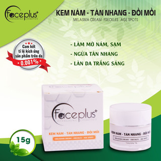 Kem dưỡng trắng da nám tàn nhang đồi mồi Faceplus 15g