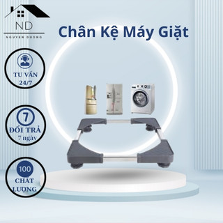 Chân kê tủ lạnh máy giặt thông minh đa năng - kệ kê tủ lạnh, máy giặt cao cấp điều chỉnh được kích thước