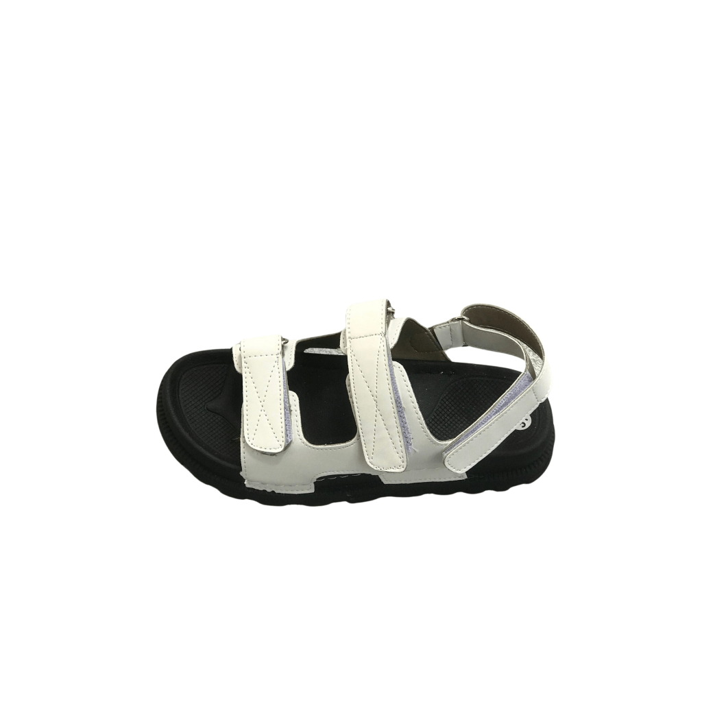DÉP NỮ SANDAL 2 QUAI NGANG TRƠN XÉ DÁN SIÊU ÊM SIÊU BỀN