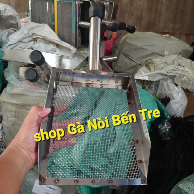 Sàng phân, sàng cát 20x25cm inox