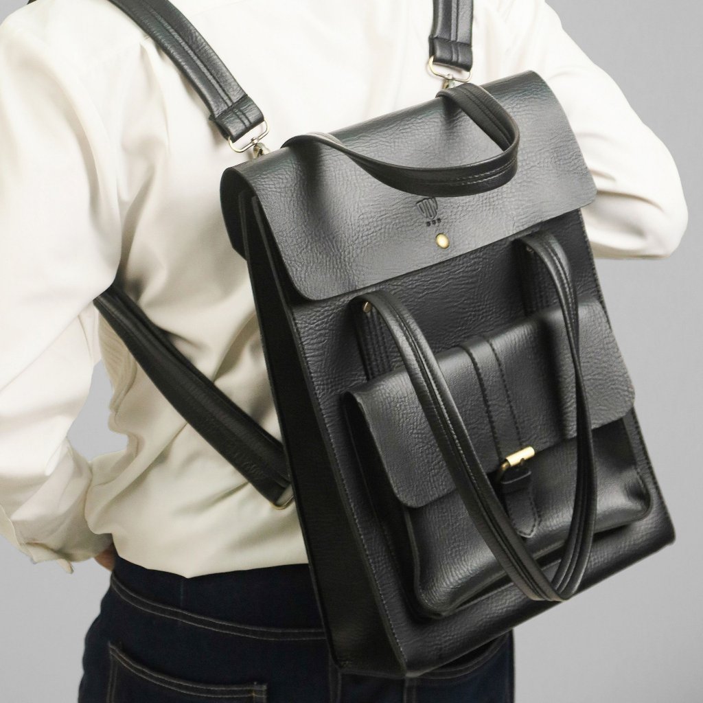 Túi Xách Nam Kiêm Balo Basic Handy DON ITALO Phong Cách Thời Trang Thiết Kế Trẻ Trung Dễ Phối Đồ