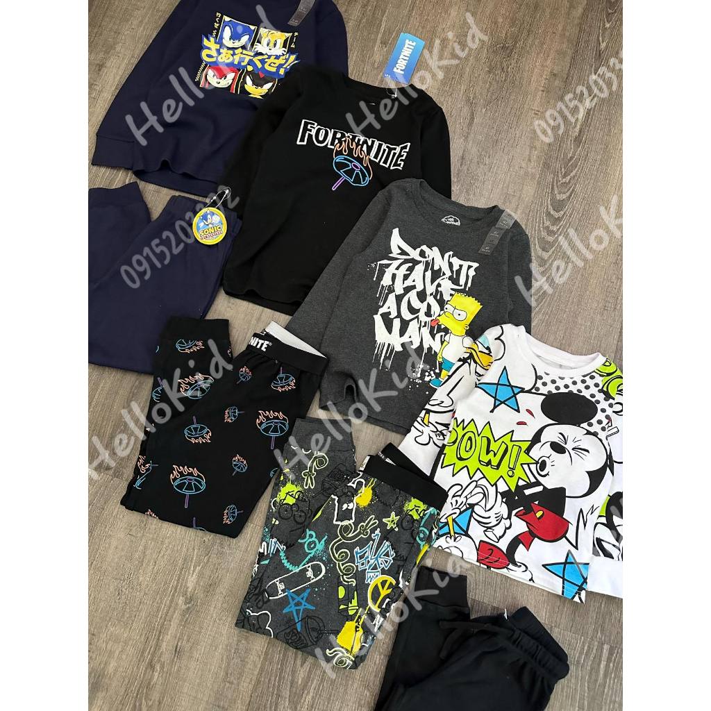 Bộ thun dt cho bé 06/10