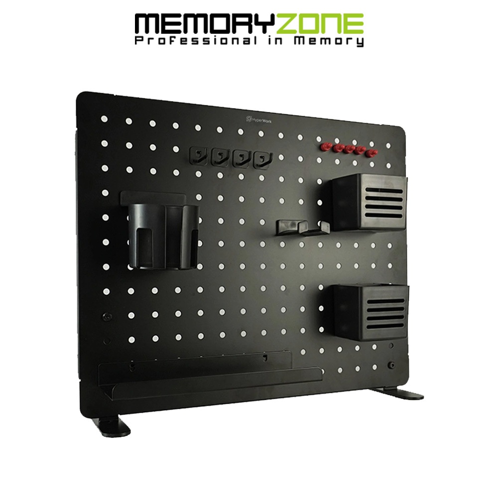 Bảng treo đồ Pegboard HyperWork PG02 Black