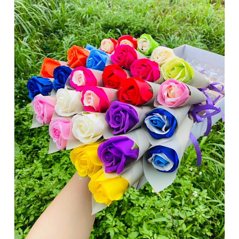 Hoa hồng sáp thơm 1 bông