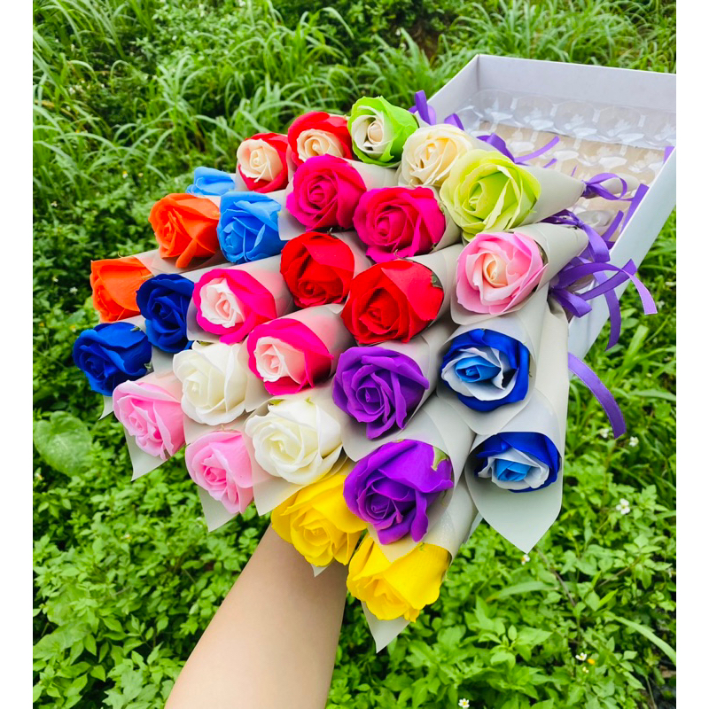 Hoa hồng sáp thơm 1 bông