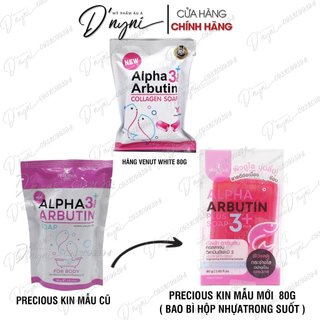 Soap Xà Phòng Tắm Trắng Da Body ALPHA ARBUTIN 3+ Plus 80g - Thái Lan