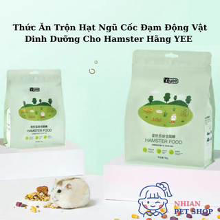 Thức ăn trộn hạt ngũ cốc snack hamster hãng yee dinh dưỡng nhím thỏ sóc chuột lang