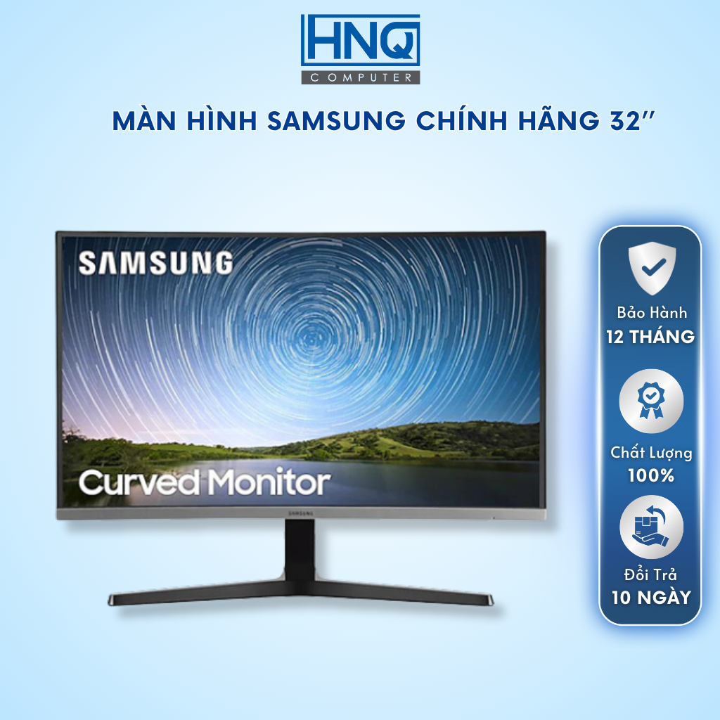 Màn Hình Samsung 32 inch Độ Phân Giải Full HD, Màn Hình Samsung Chính Hãng Cong - HNQ Computer