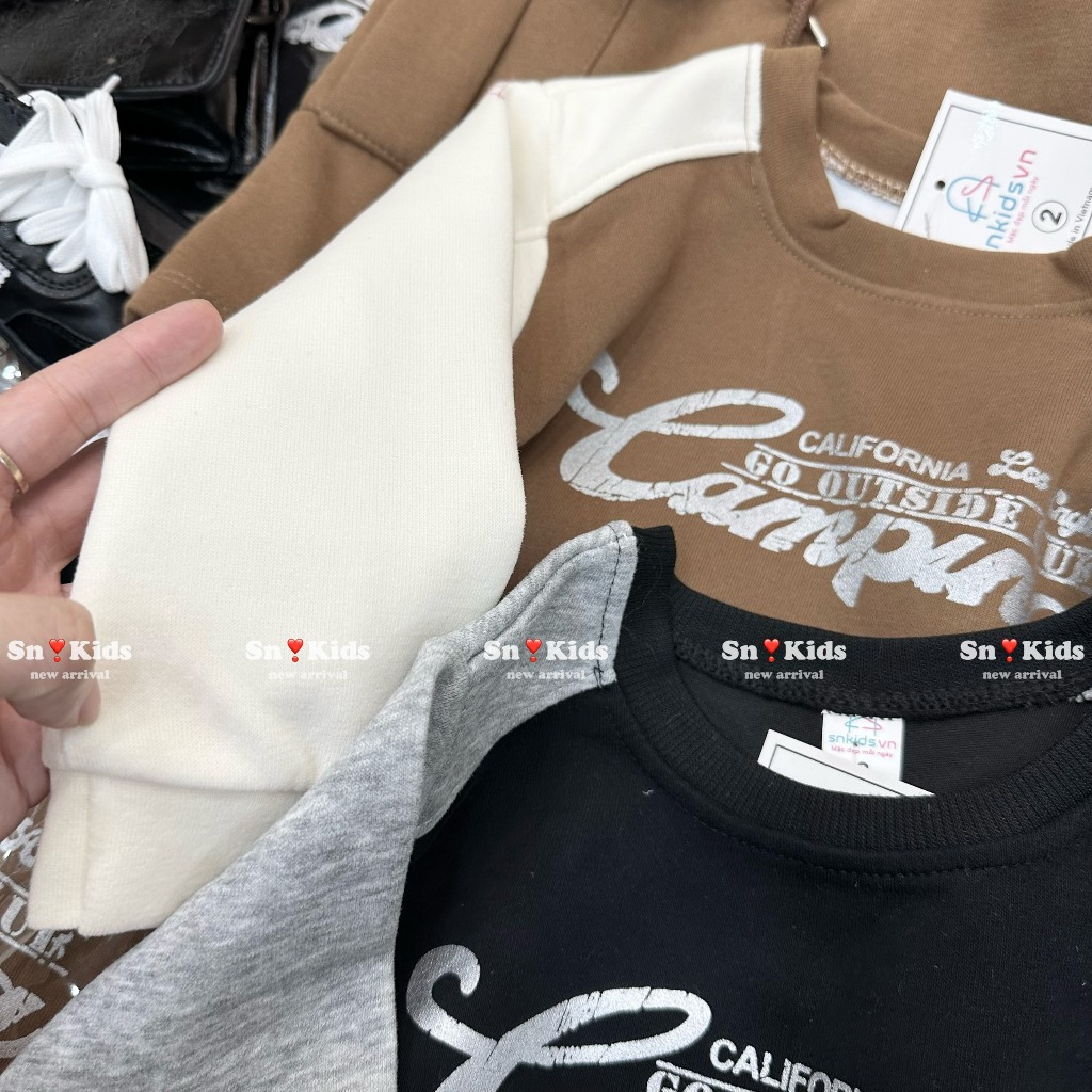 Váy bé gái , Sét áo + chân váy túi hộp chất nỉ QC xịn sò cho bé gái 10-30kg