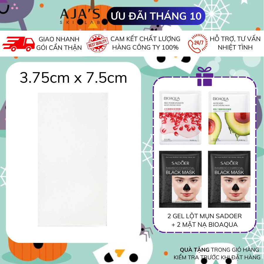 Miếng dán ngăn ngừa, nén sẹo lồi Scar FX 3.75x7.5cm REJUVASKIN - AJA'S SKINLAB