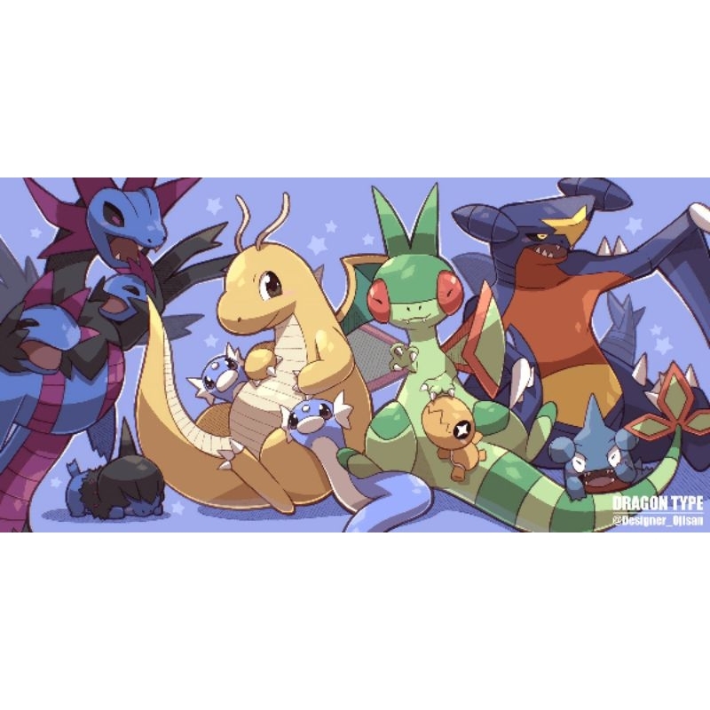 Dragon Pokemon Collection