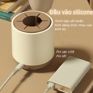 Máy lắc sữa tự động cho bé, Máy lắc bình sữa, Sạc qua USB