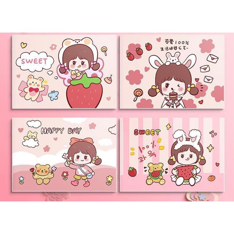 Sét 10 Sổ Vẻ A4 giành cho các bé, học sinh, sinh viên - S4