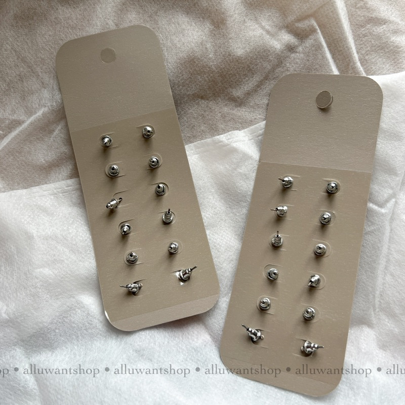 Set bông tai Crown Vintage XK