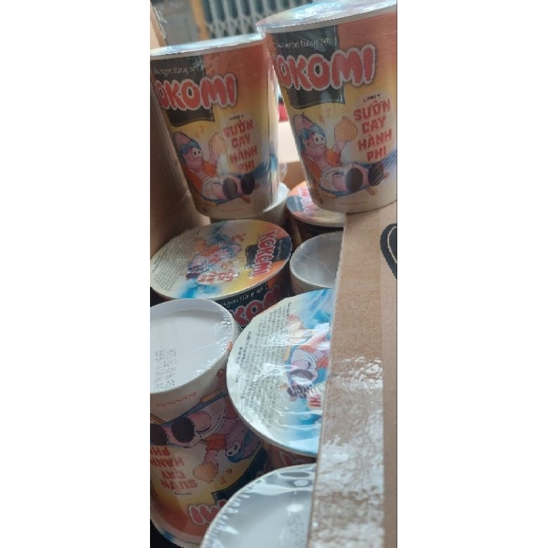 Mì KoKoMi Sườn Hành Phi 24 ly