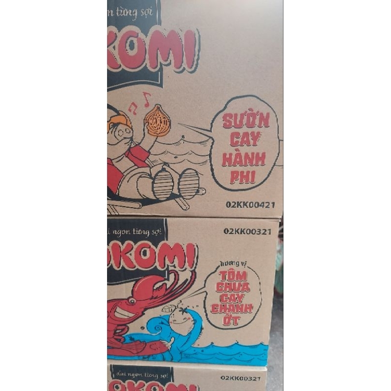 Mì KoKoMi Sườn Hành Phi 24 ly