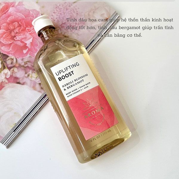 SỮA TẮM THƯ GIÃN BATH & BODY WORKS AROMATHERAPY UPLIFTING BOOST 295ML