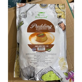 Bột Pudding Barismate Trứng, socola - gói 1kg