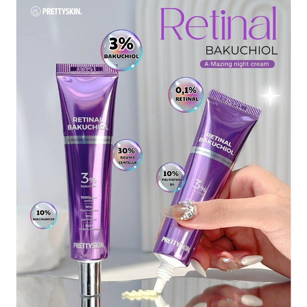 Kem Dưỡng Prettyskin Retinal Bakuchiol