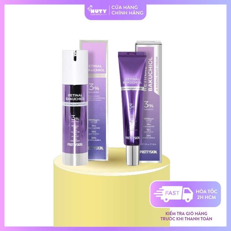 Kem Dưỡng Prettyskin Retinal Bakuchiol
