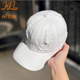  Mũ Lưỡi Trai Jean Rách Cao Cấp  Nón Kết Jean Xuất Khẩu Kiểu Trắng B32 