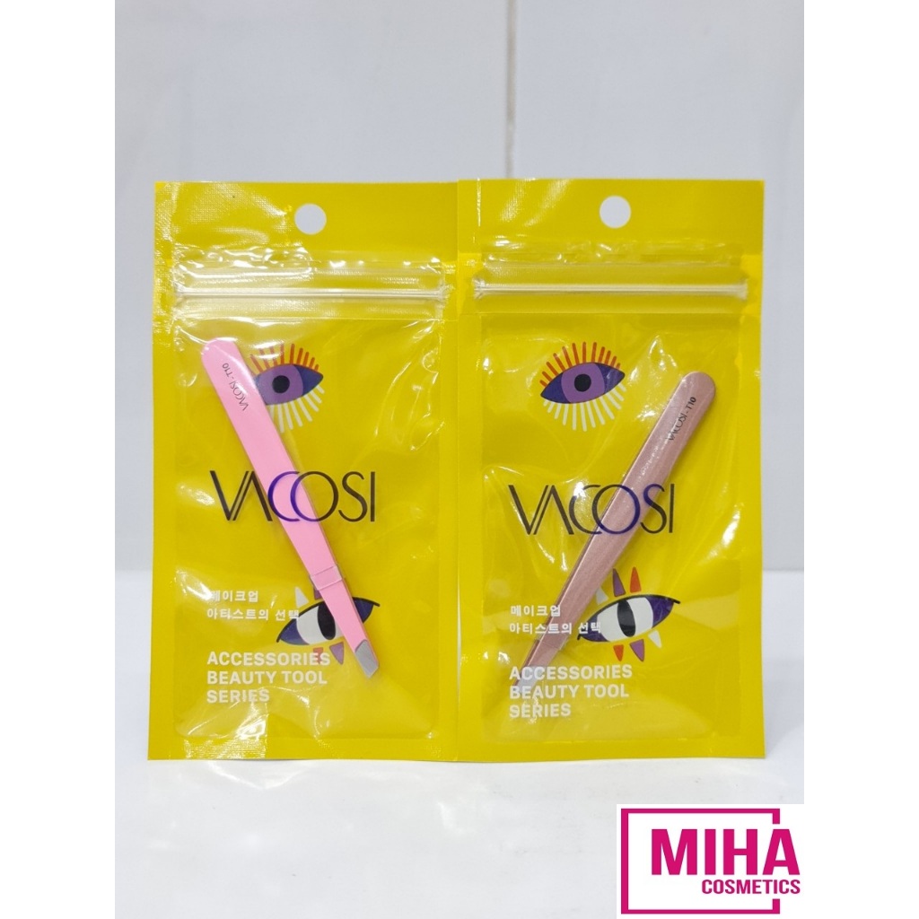 Nhíp Đầu Bằng VACOSI PRO TWEEZERS T10 Thép Không Gỉ