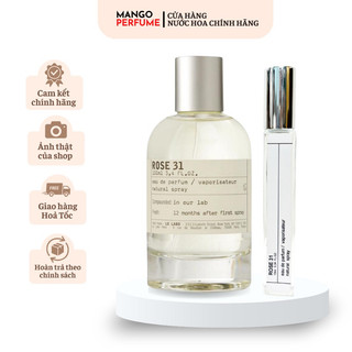 Nước hoa chiết unisex le labo rose 31 edp