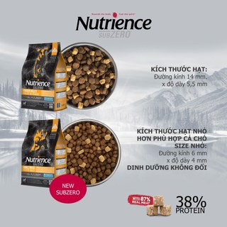 (Chính Hãng) NUTRIENCE SUBZERO THỨC ĂN CHO CHÓ Bao 500g