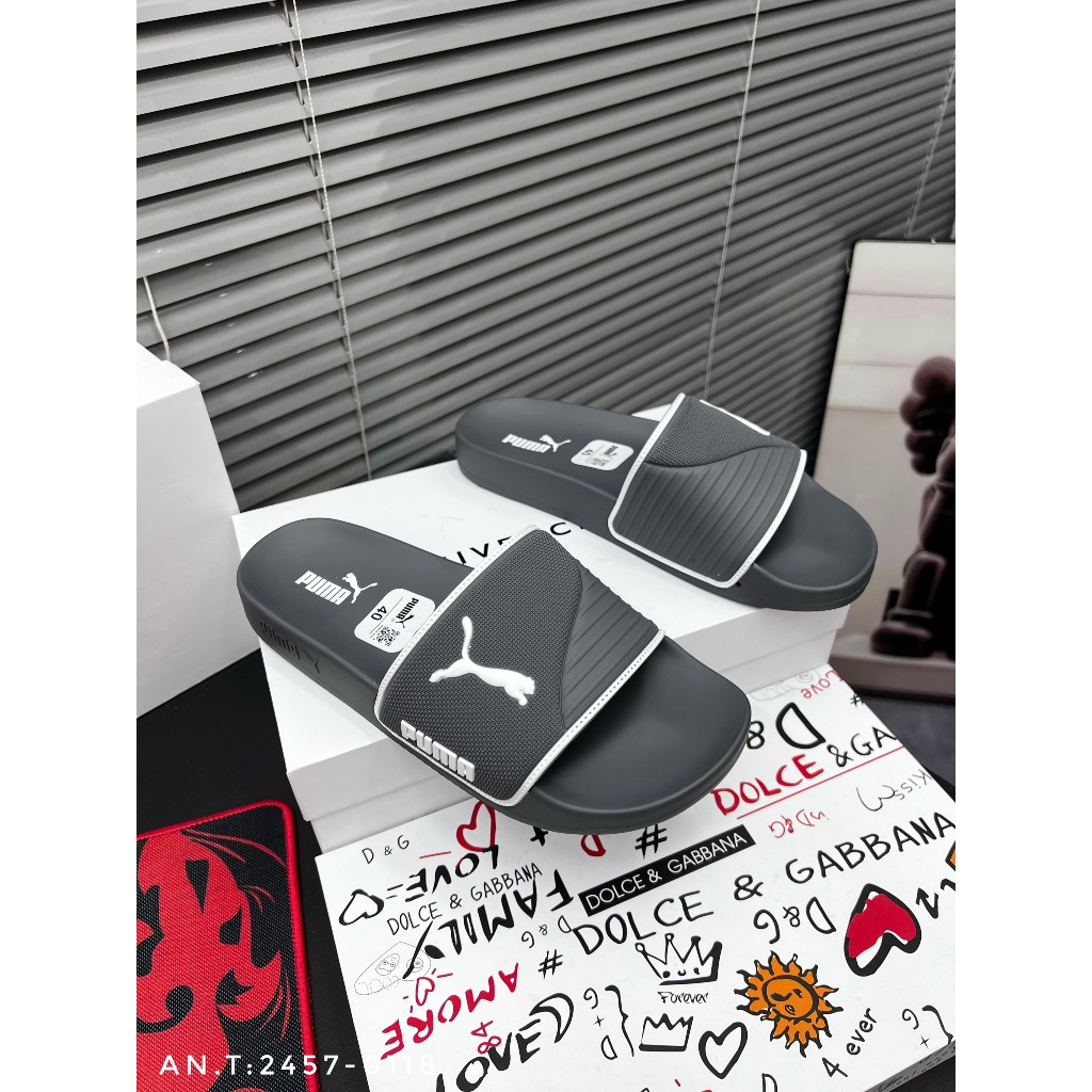 Dép nam quai ngang, Dép nam  hình còn báo, Mẫu mới 2023 chất liệu cao su non cao cấp