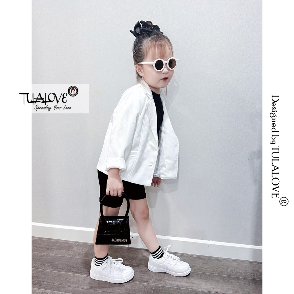 Áo Vest Bé Gái Tulalove Siêu Xinh, Áo Khoác Cho Bé Gái Mùa Đông Tulalove