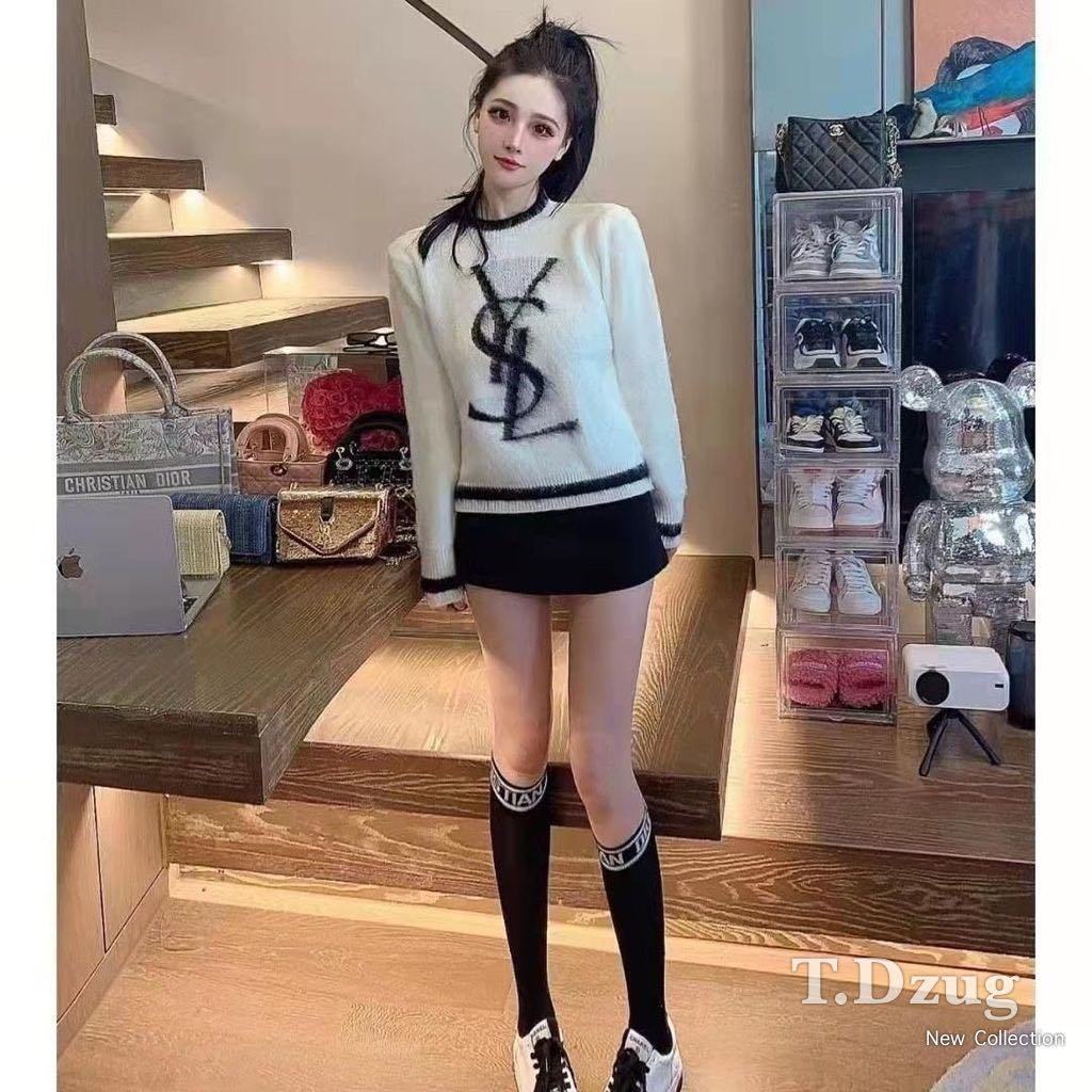 ÁO LEN LÔNG Y.S.L CHUẨN TAG MAC QCL1