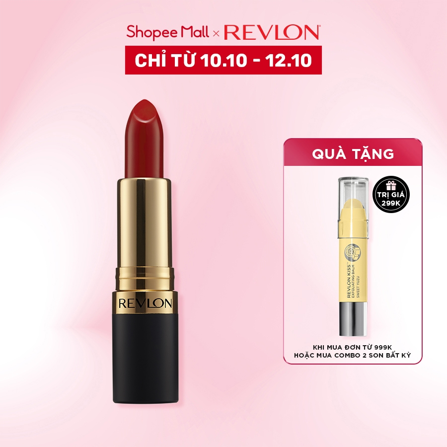 Son lì siêu mịn Revlon Super Lustrous Matte Lipstick 4.2g