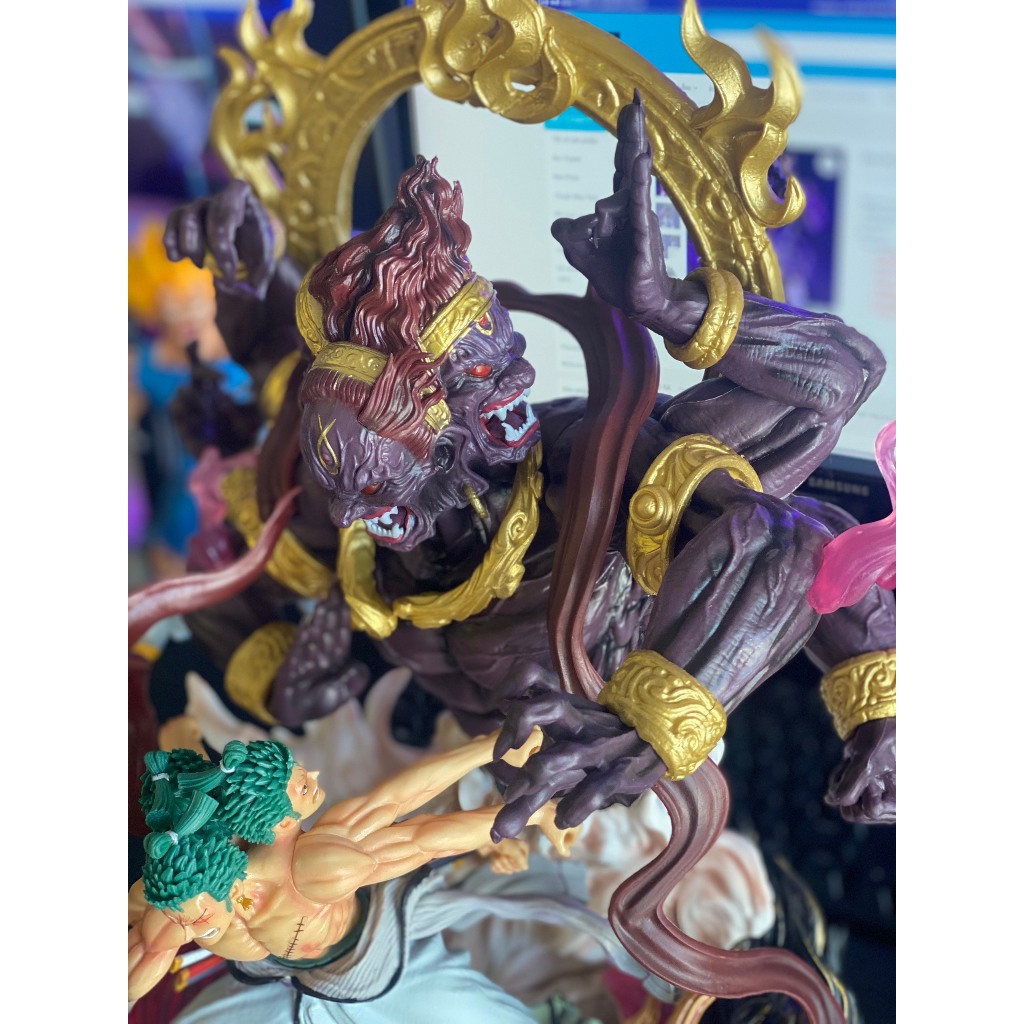 Mô Hình Zoro Thần Ashura Cửu Kiếm Ashura 52cm FULLBOX new