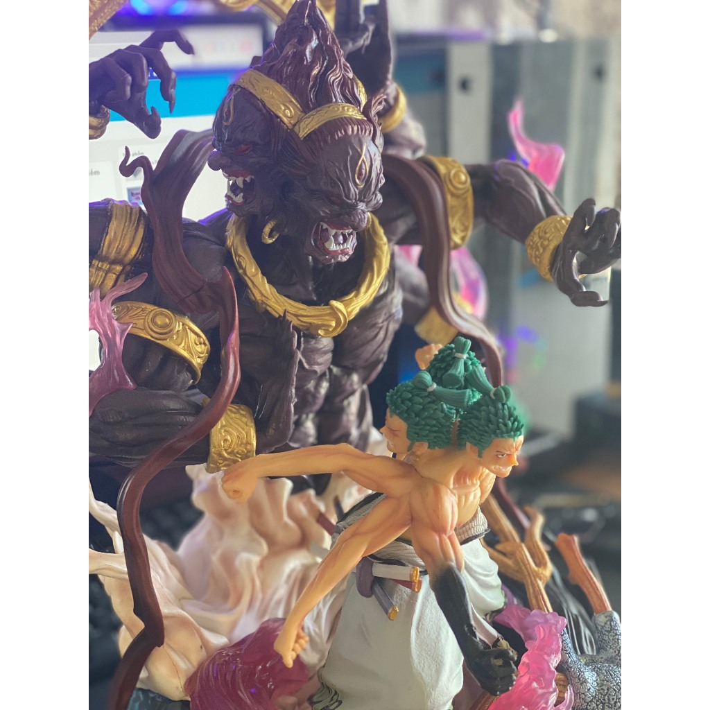 Mô Hình Zoro Thần Ashura Cửu Kiếm Ashura 52cm FULLBOX new