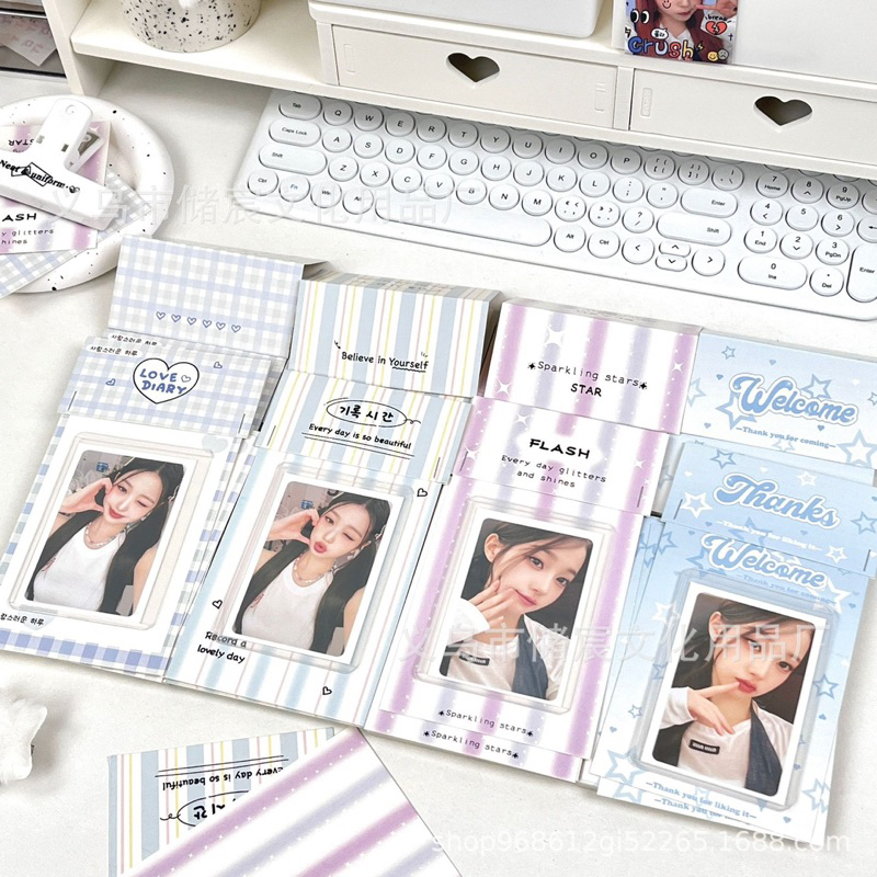 Set đầu thẻ/ bìa dùng gói card Kpop