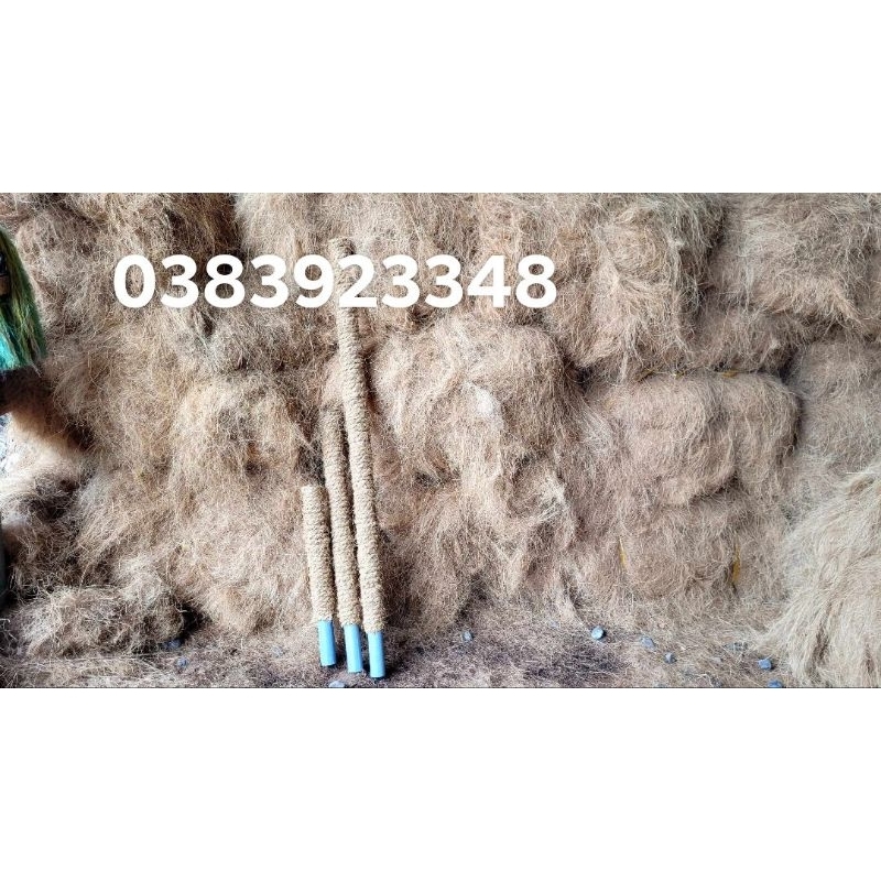 Trụ pvc quấn xơ dừa dài 100cm