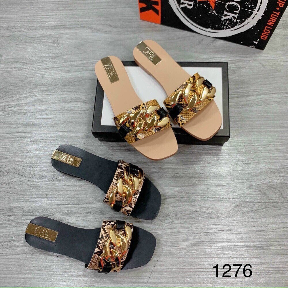 Dép lê nữ da mềm