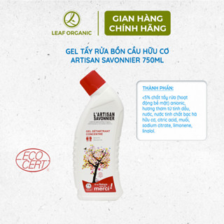 Gel tẩy rửa bồn cầu hữu cơ Artisan Savonnier 750ml